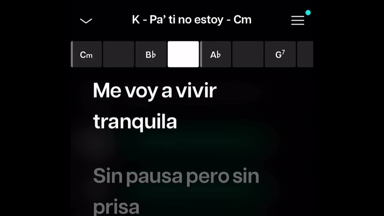Pa' ti no estoy - Karaoke - Rosana. (Tonalidad en Cm) Karaoke