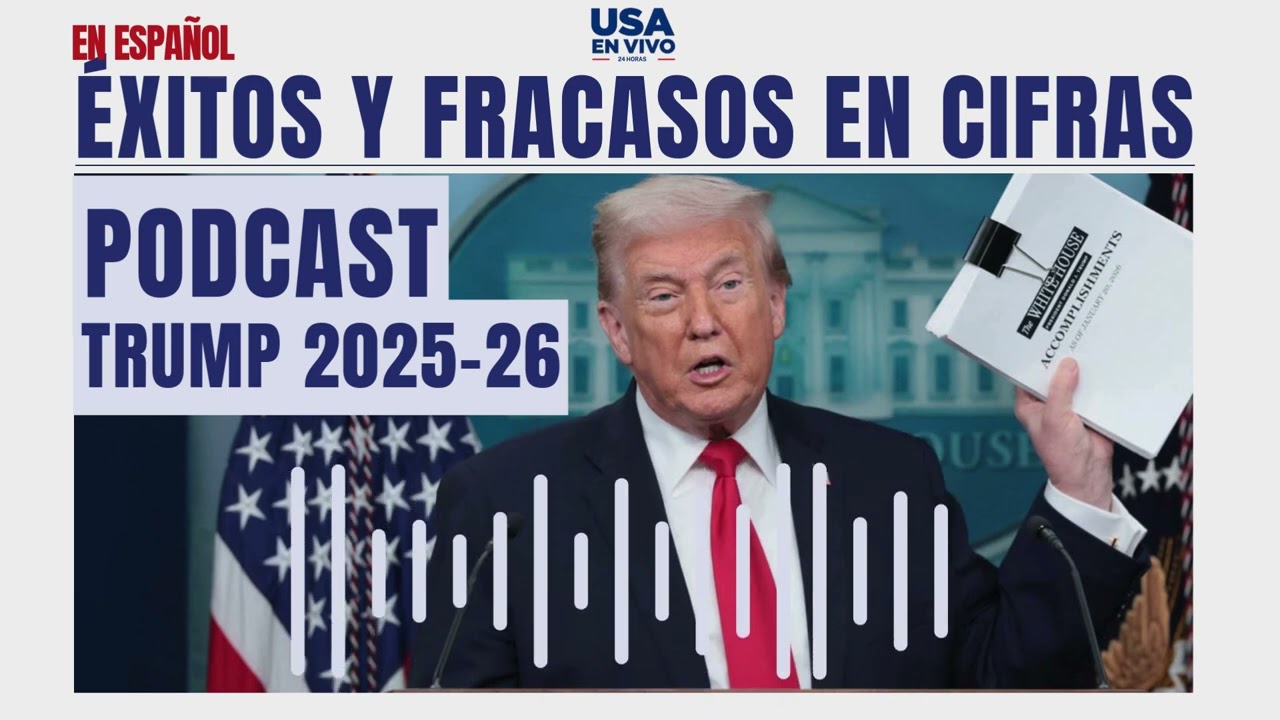 Trump 2025-26: ¿Éxito Económico o Crisis Social? El Balance en Cifras 🇺🇸 PODCAST| USA EN VIVO 🔴