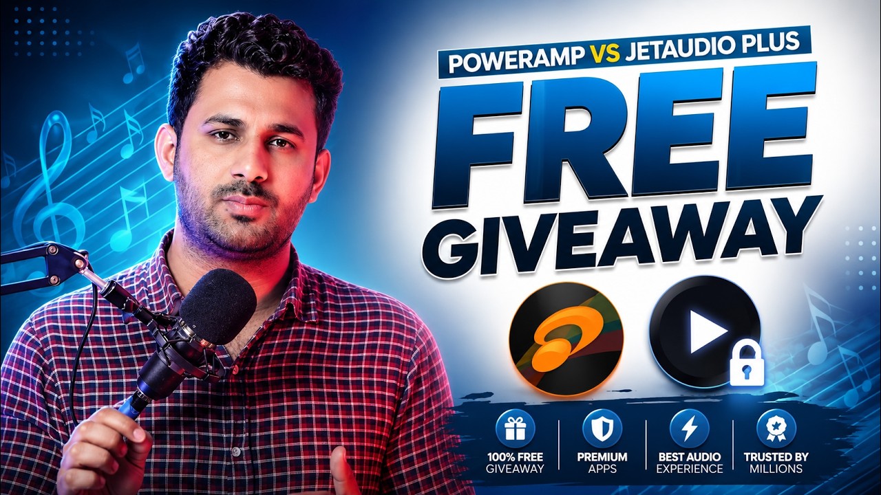 Poweramp Full Version Unlocker | JetAudio Plus | Best Music Player For Mobile | Best Music Player