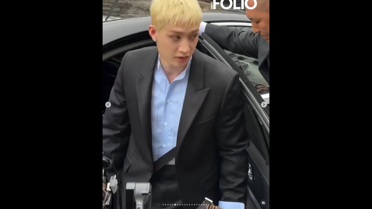 Bang chan (SKZ) @ Milano FW 2026 Fendi
