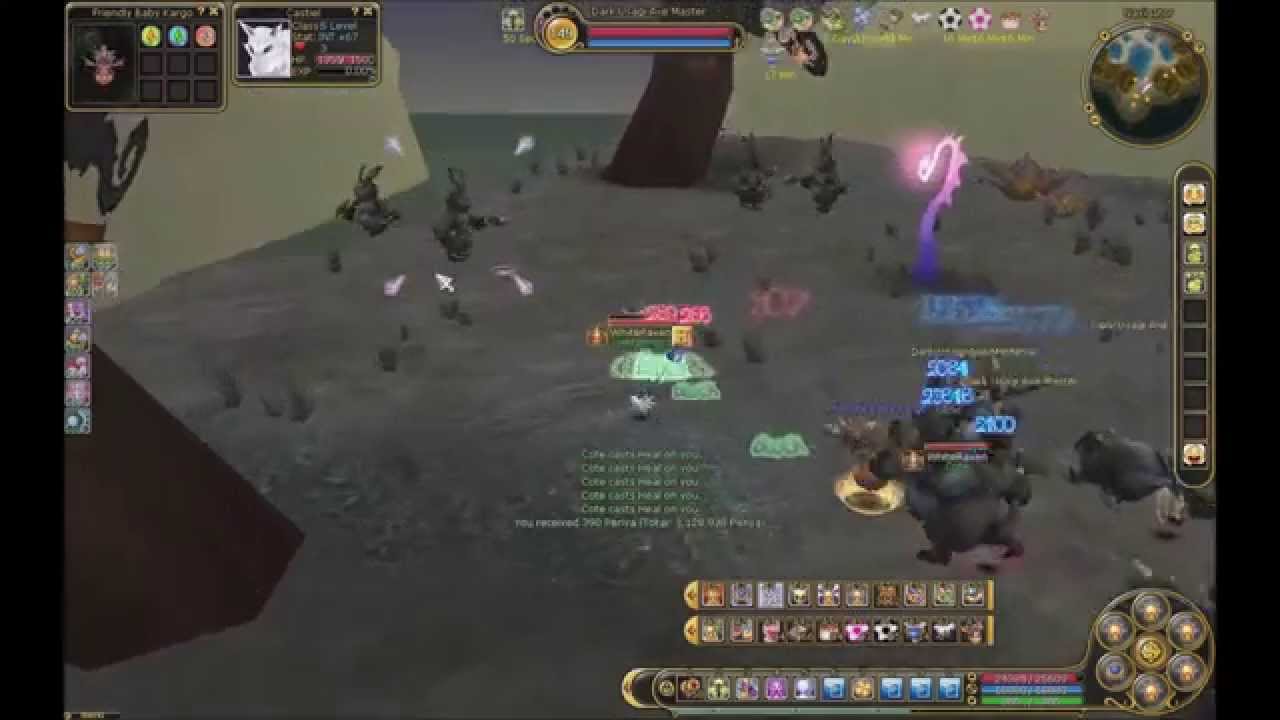 Flyff - Leveling on a Mentalist