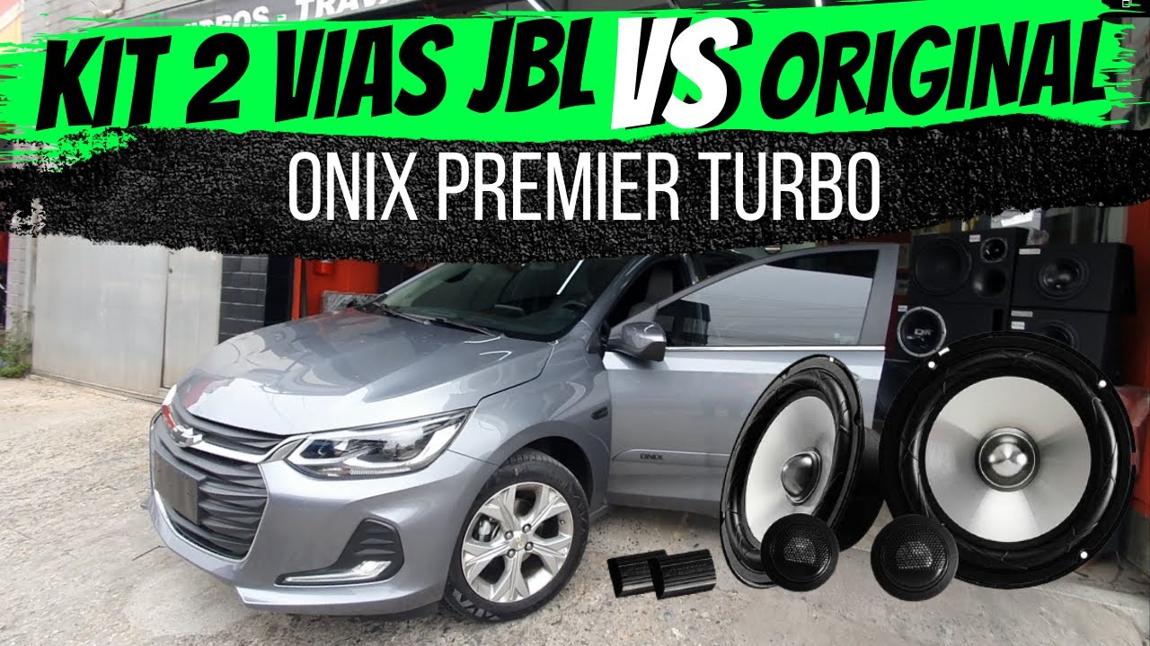 INSTALA&Ccedil;&Atilde;O KIT 2 VIAS JBL SELENIUM VS ORIGINAL / CAIXA FALCON 8' - ONIX PREMIER TURBO