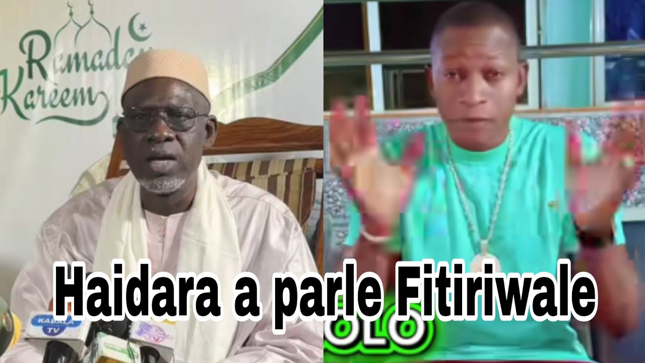 Haidara a parle Fitiriwale Zikiri Solo