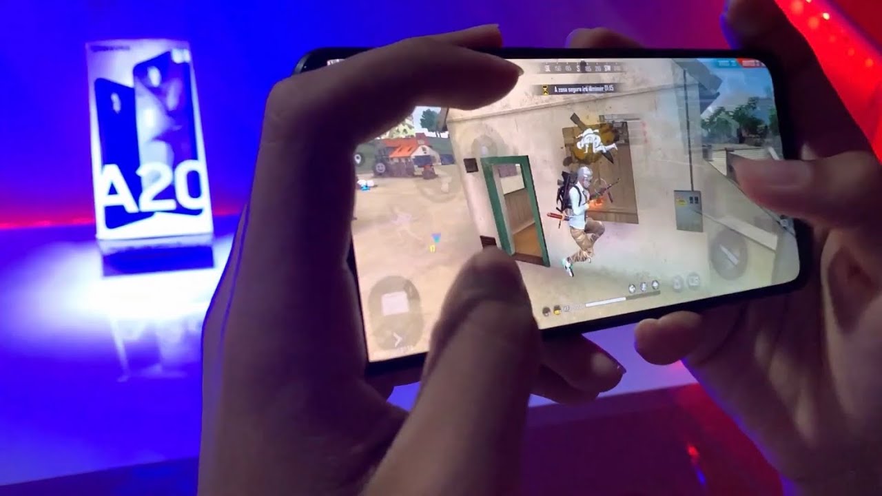COMPENSA COMPRAR O GALAXY A20 PARA ESTÁ JOGANDO FREE FIRE? NOVA ATUALIZAÇÃO!