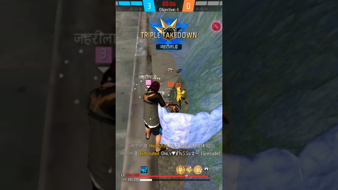 gaming video freefire subscribe my channel #trending #freefire #viral #gaming #shorts #support #like