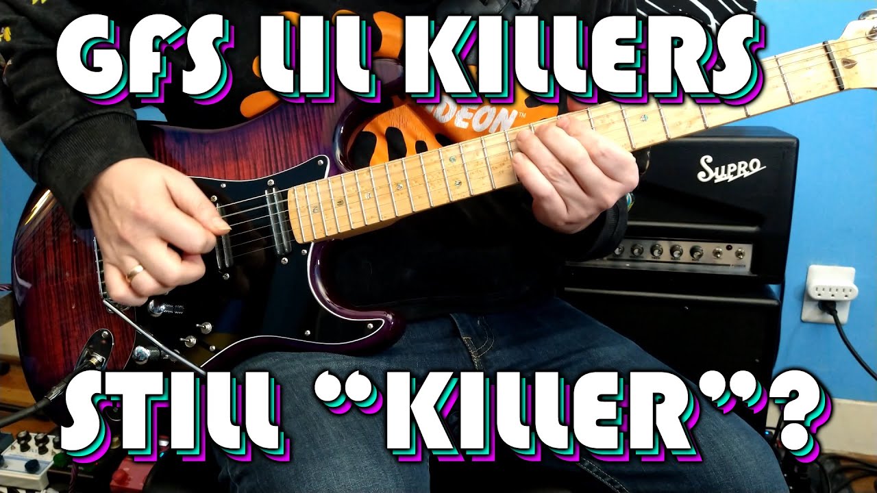 GFS Lil Killers Humbucker Guitar Pickups - No Talking Demo