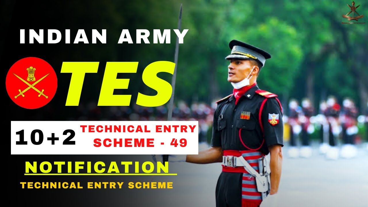 INDIAN ARMY TES Recruitment 2023 🤩| 49th TES | ☑️ Technical Entry Scheme course #IMA #army #49 #TES