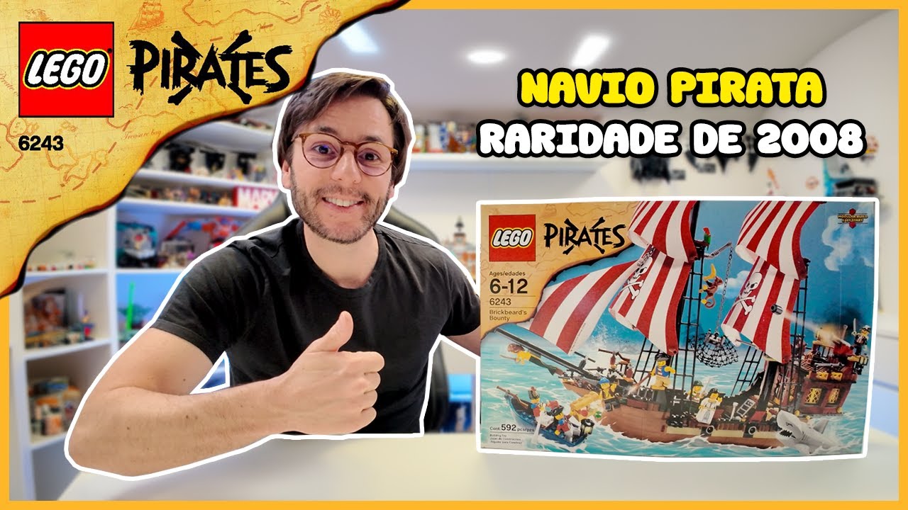 LEGO Brickbeard&rsquo;s Bounty 6243 &ndash; Um TESOURO Pirata de 2009