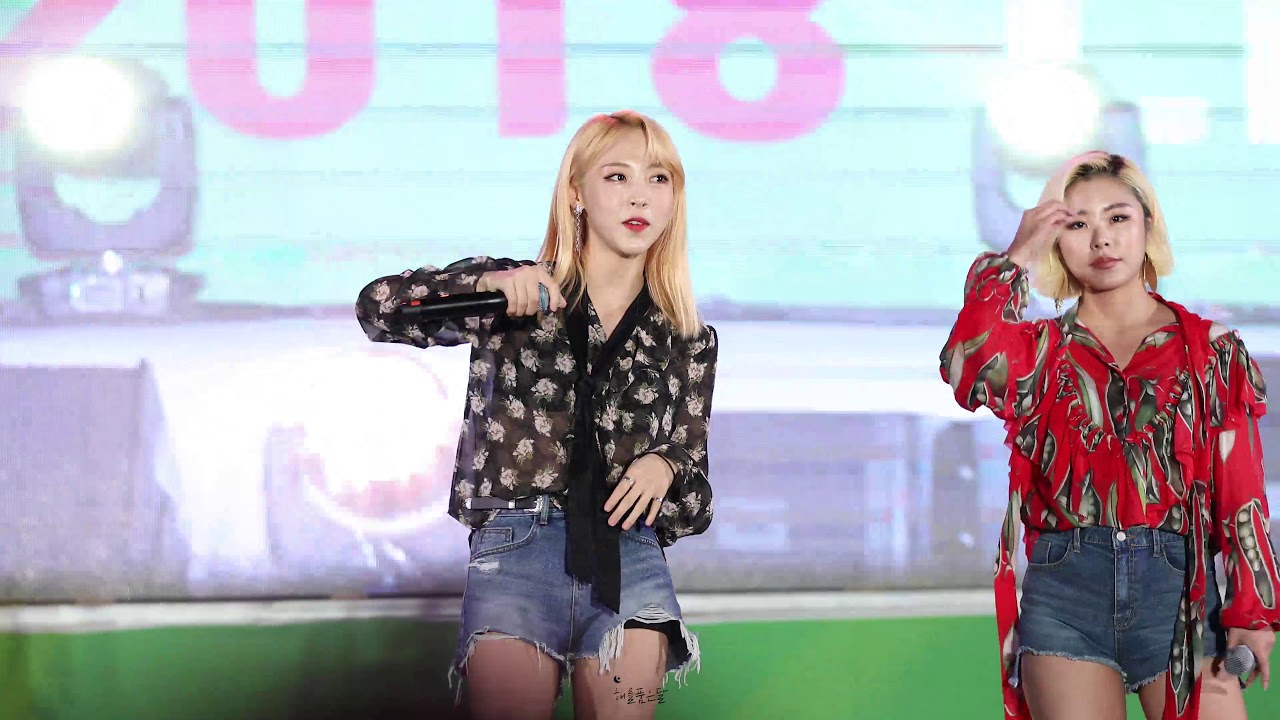 [4K] 180531 제주대학교 축제 마마무 문별 - Rude Boy