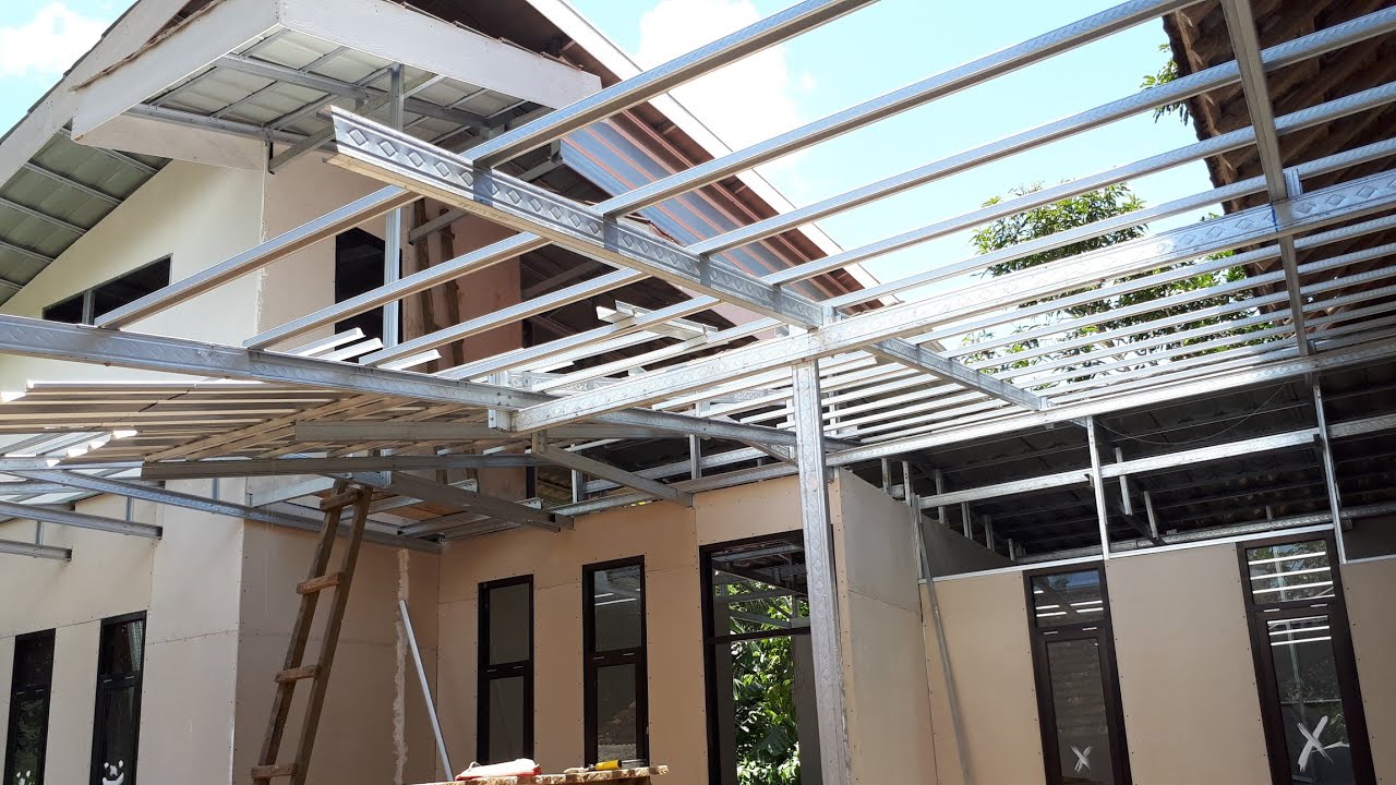 Rumah Baja Ringan Dan Dinding Kalsiboard Part 2