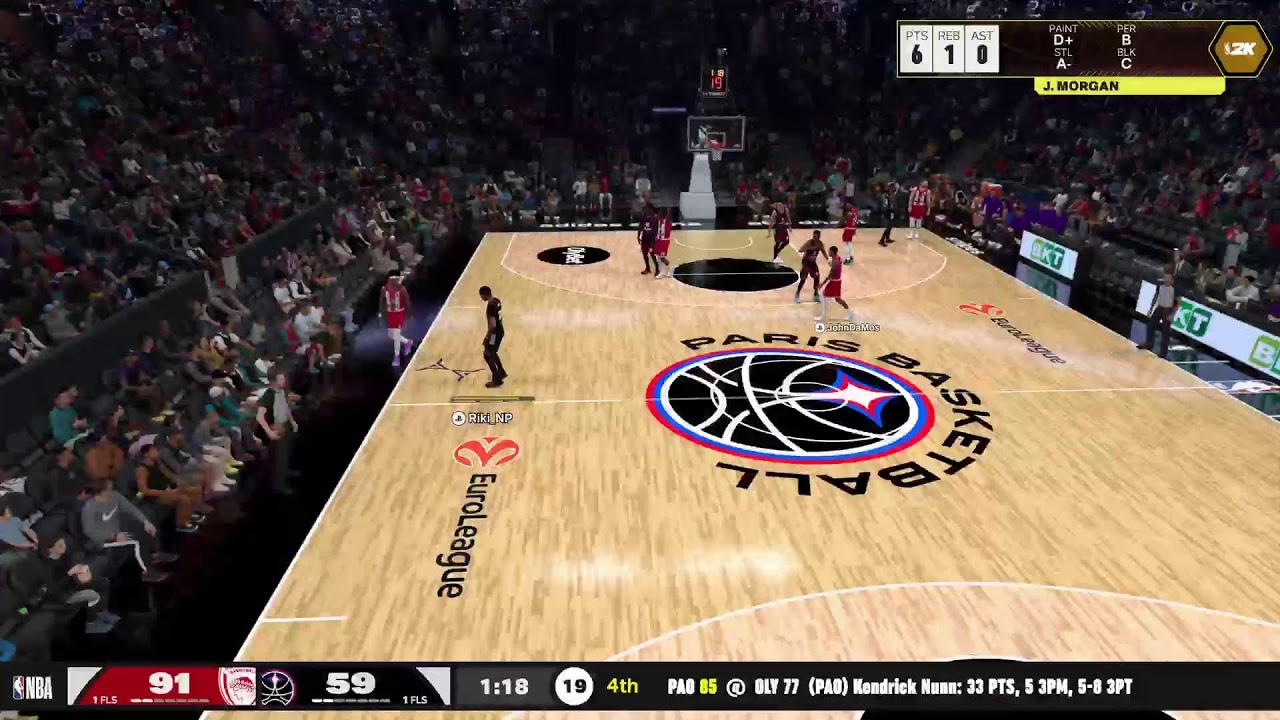 Cyber Euroleague: Paris vs Olympiacos| Smailović vs Moscholios