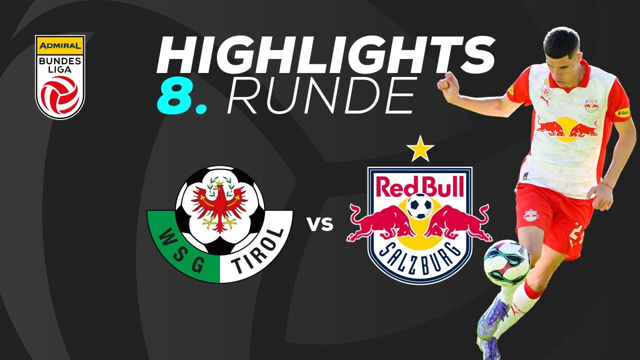 WSG Tirol - FC Red Bull Salzburg 8. Runde ADMIRAL Bundesliga 2025/26