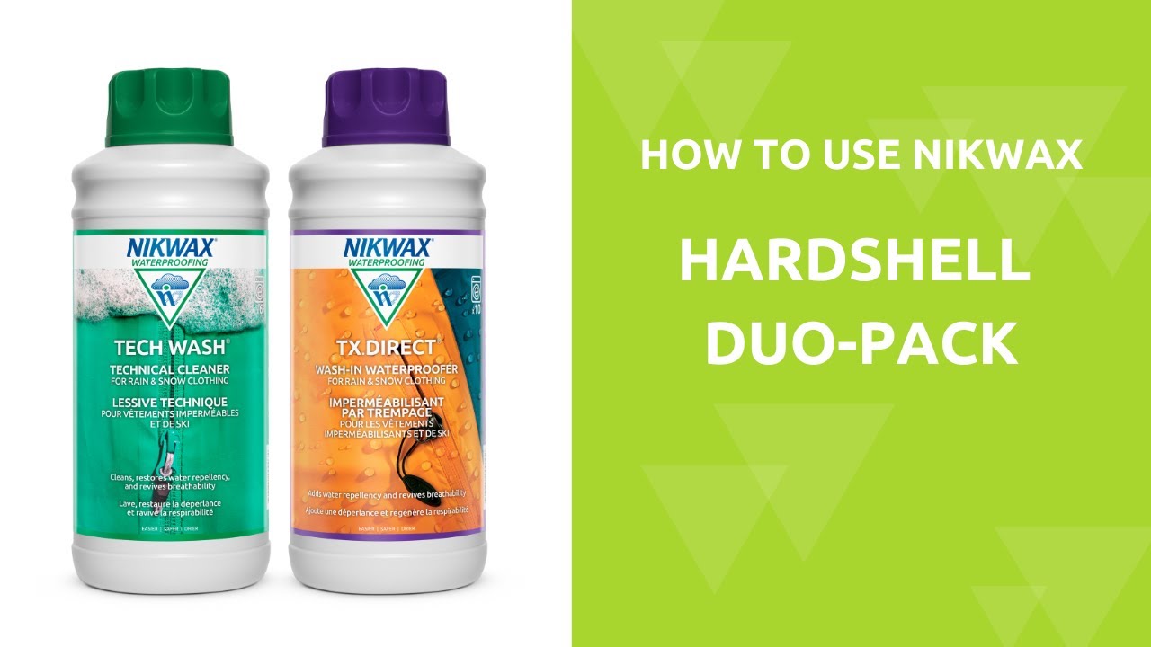 How to Use Nikwax Hardshell DUO-Pack