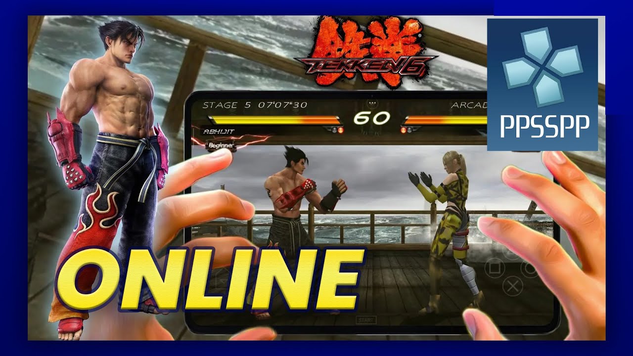 🔴 🎮 LIVE: Tekken 6 Online Using PPSSPP + ZeroTier One