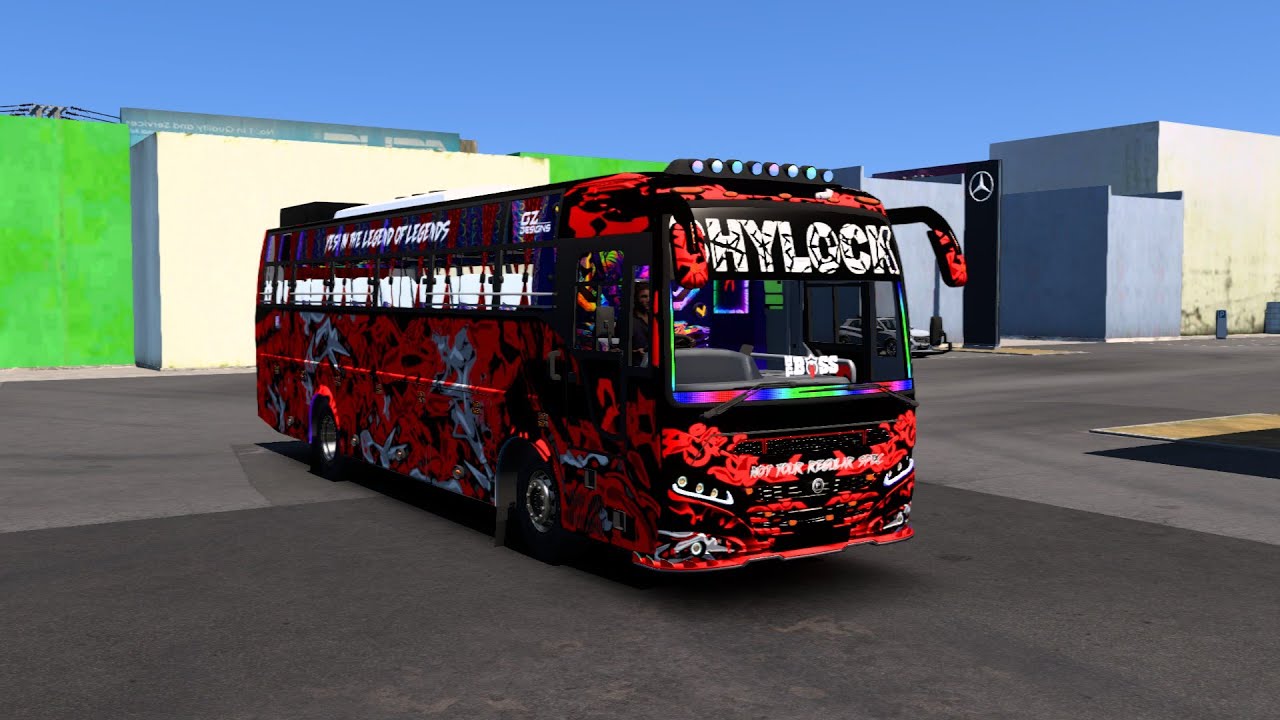 Kerala No1 bus| Trip On | Ets2 | Akshay ABH Voice On (Portrait)