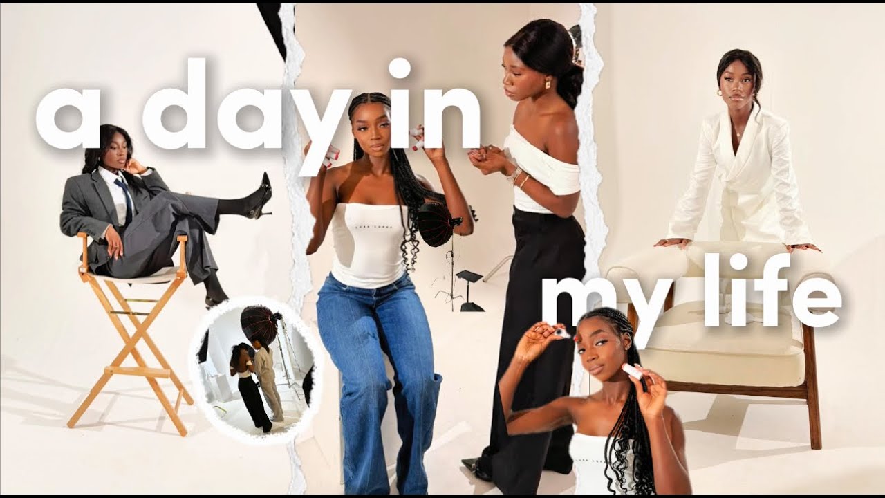 A Day in My Life – photoshoot for CEO and products | Lura Lopez