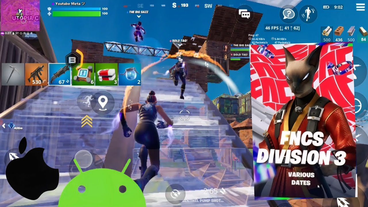 Can We QUAL For FNCS On Mobile? (underrated trio)