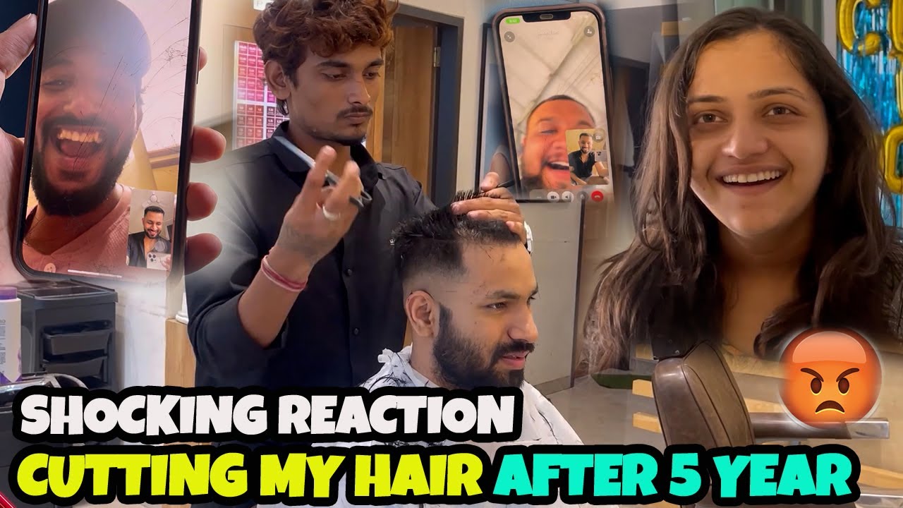 CUTTING MY HAIR AFTER 5 YEAR FOR MY BABU | WIFE SHOCKING REACTION | VJ PAWAN SINGH