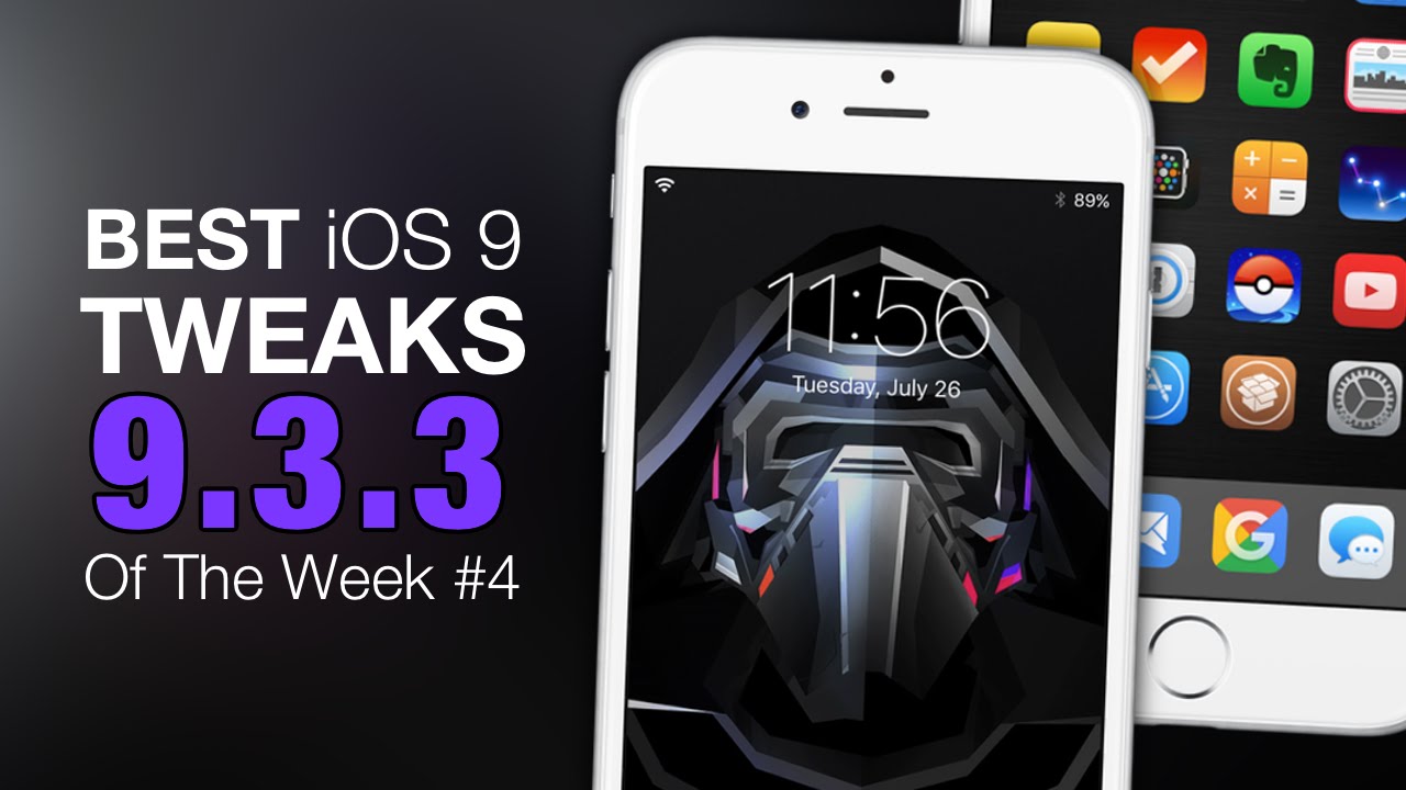 The Best iOS 9.3.3 TWEAKS Of The Week #4 2016 iPhone - iPod Touch - Jailbreak