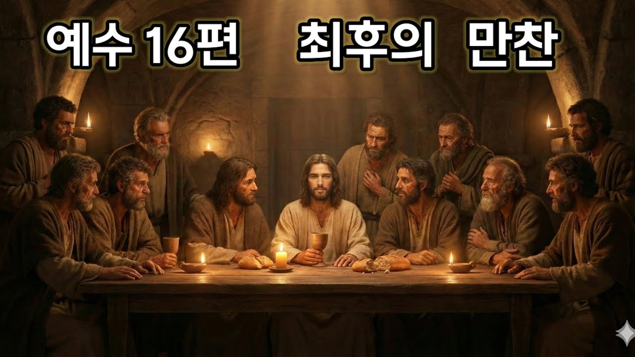 🎵[Holy-Pop Jesus Series]주님의발자취⑯ 최후의 만찬 #산책 #ccm #찬양 #감성 #위로 #희망 #동행