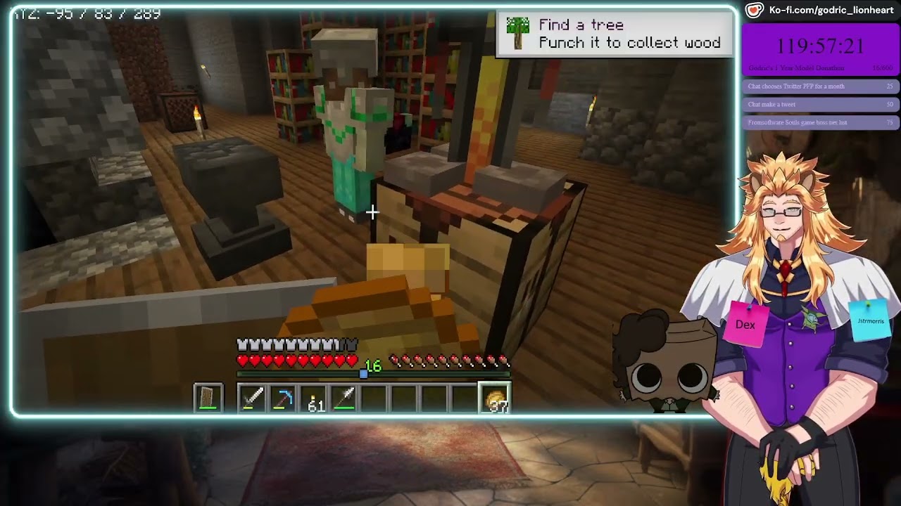 Returning to Minecraft with @JJbaghead