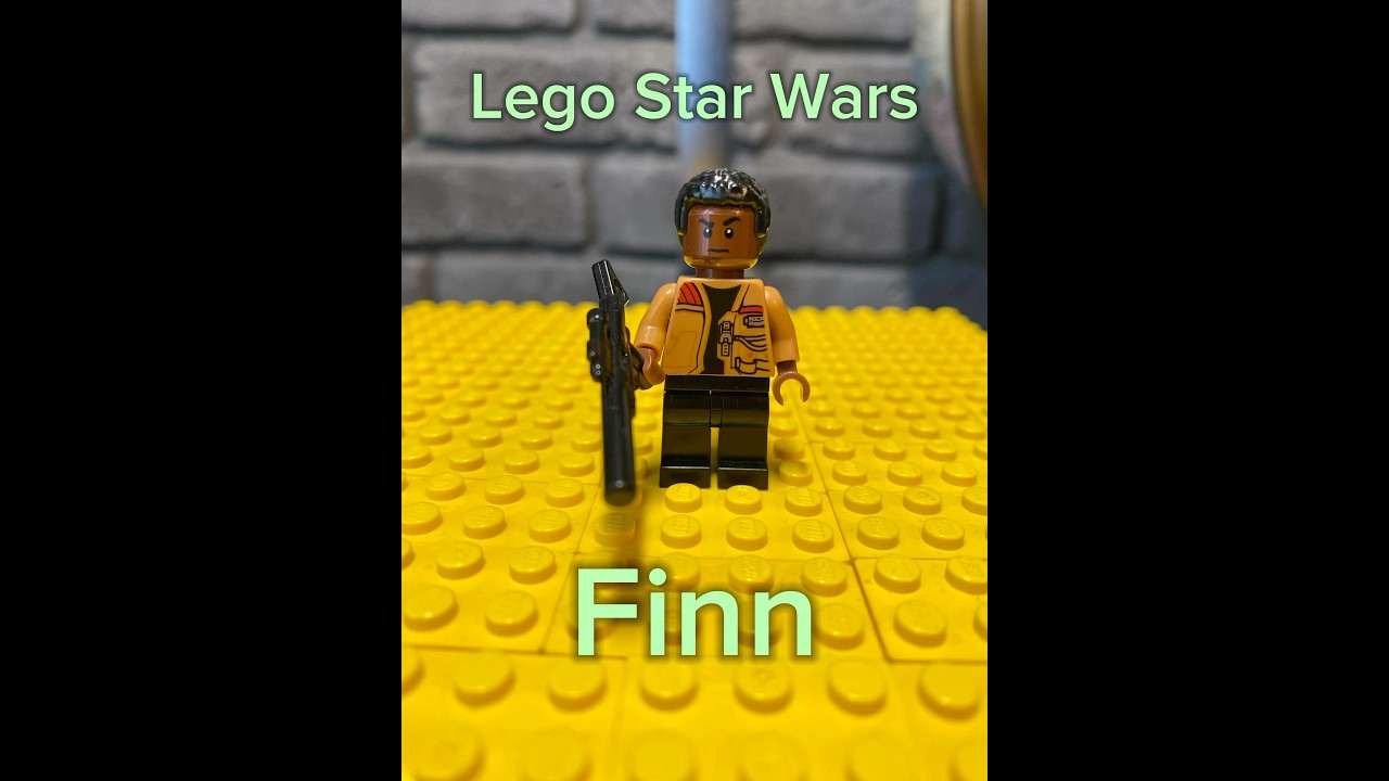 FINN LEGO STAR WARS MINIFIGURE #lego #minifigures #legostarwars #klocki #starwars #bricks #finn