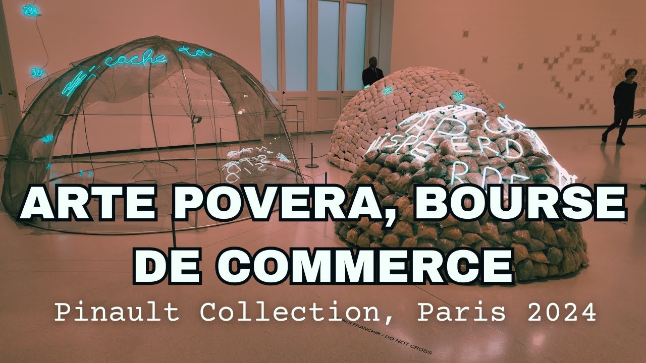 Arte Povera, Bourse de Commerce Pinault Collection, Paris 2024, Full Exhibition Overview   Part 2