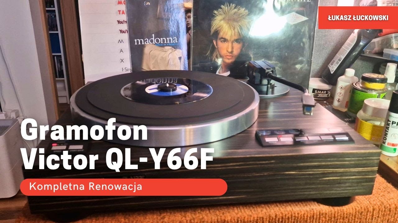 Gramofon VICTOR JVC QL-Y66F Kompletna Renowacja