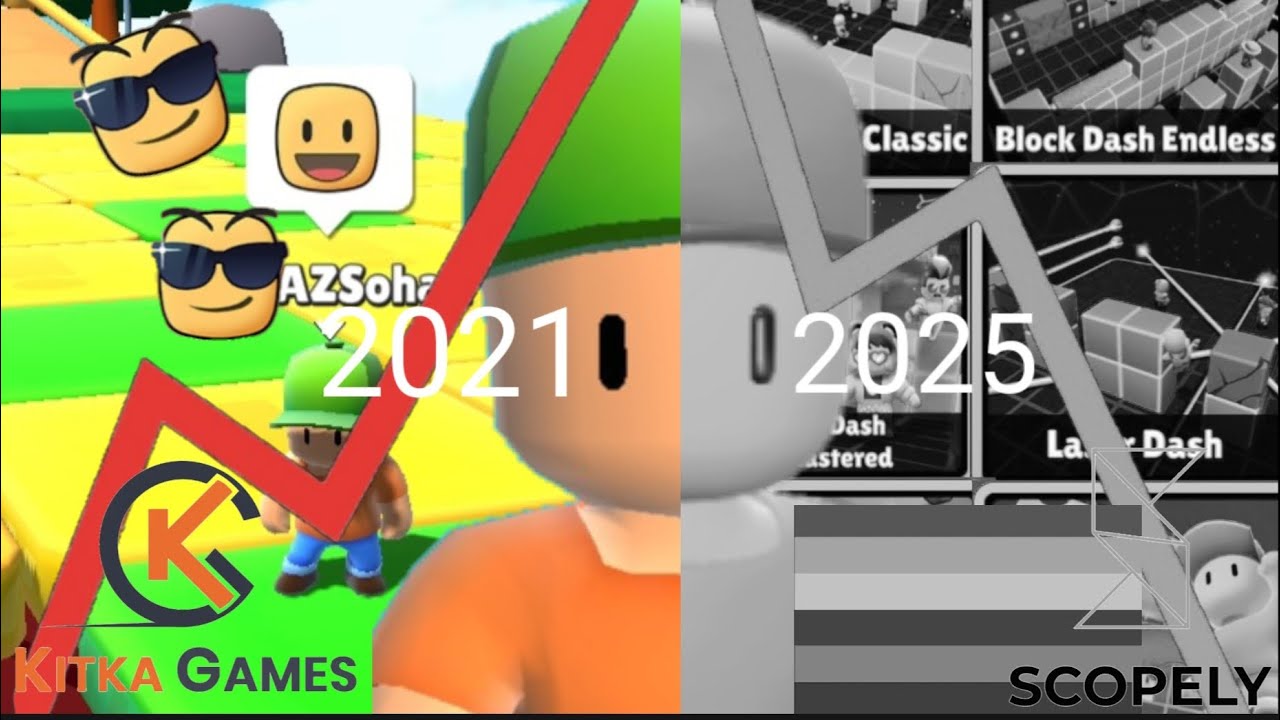 القصة الكاملة لانهيار ستمبل 💔 ( 2020-2025 ) / Stumble Guys