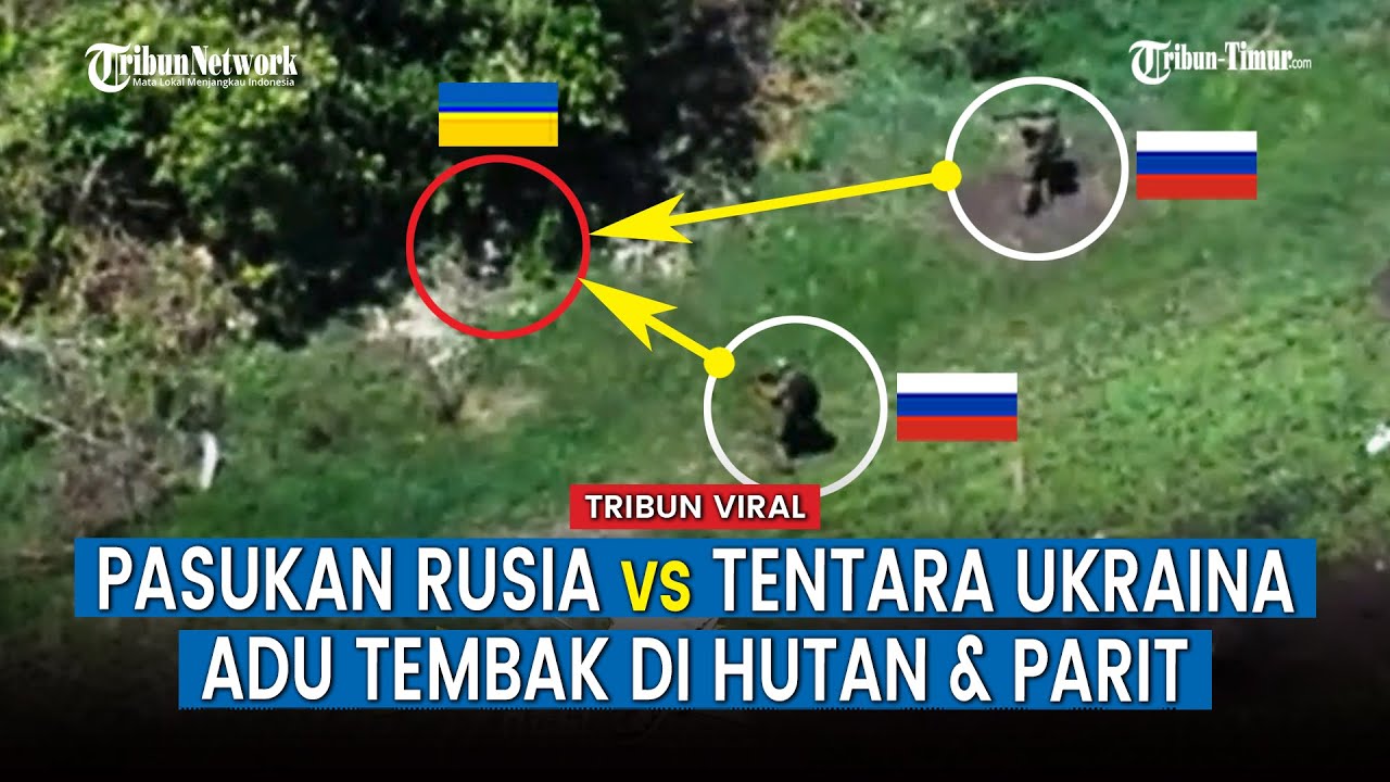 Pasukan Rusia Tembaki posisi Prajurit Unit Pertahanan Ukraina dengan Mortir dan Senapan