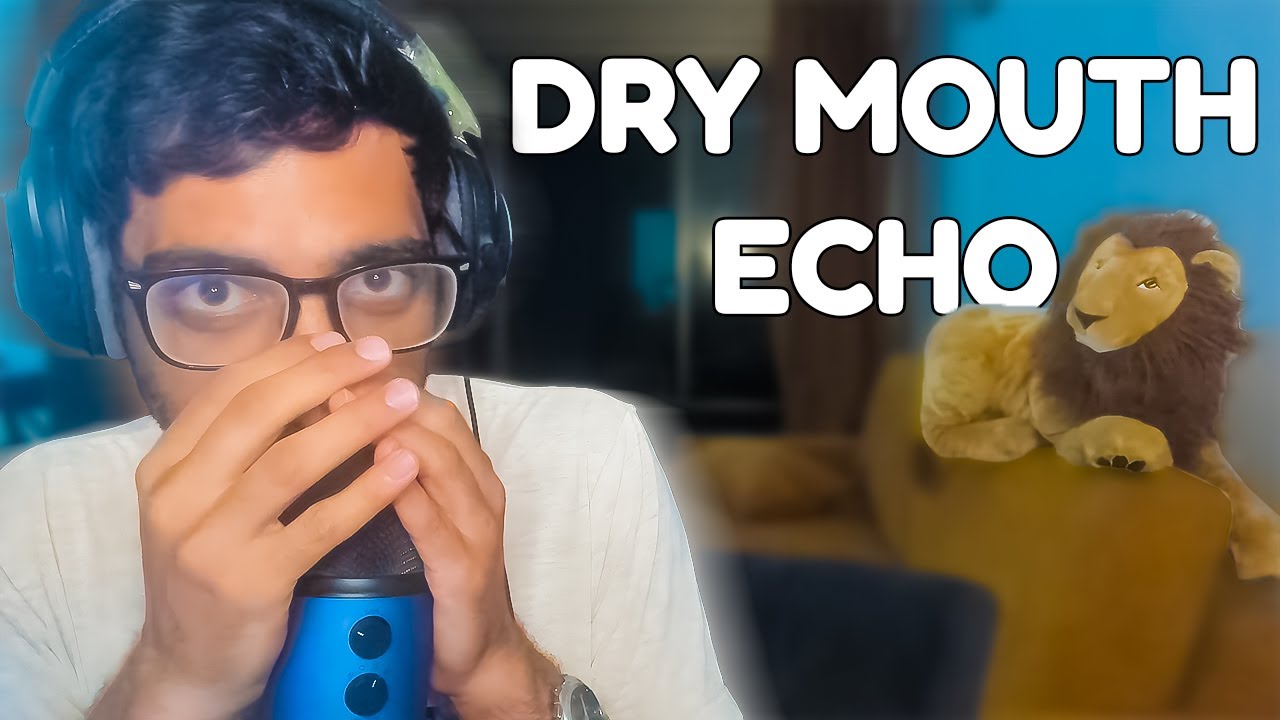 ASMR Fast Dry Mouth Sounds with ECHO
