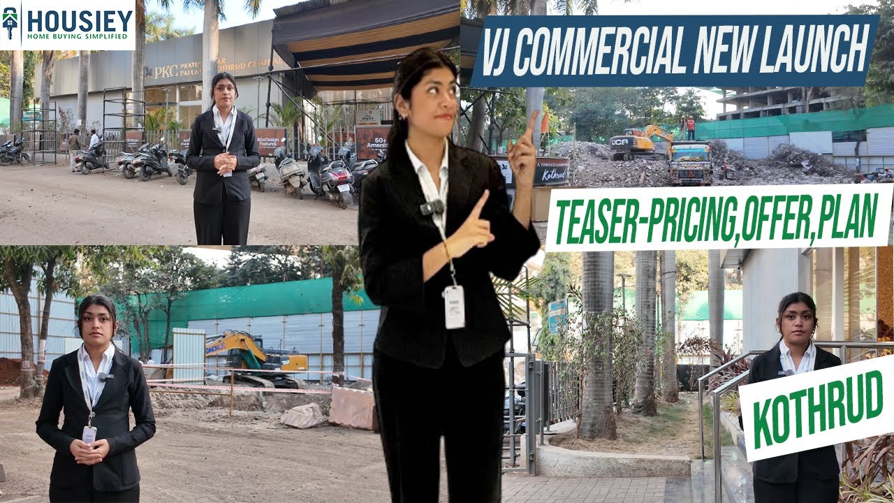 VJ Commercial New Launch | Premium Studio Apartments In Kothrud Pune | Price & Location 2026