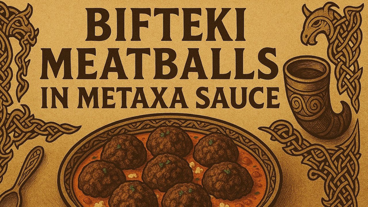 Die Bälle des Zeus /Bifteki Meatballs in Metaxa sauce