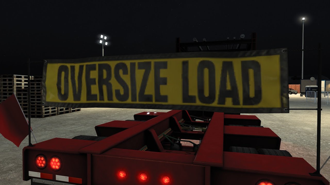 Transporting Overover Size Load - ATS - POV - Narrow Roads - Steering Wheel Gameplay