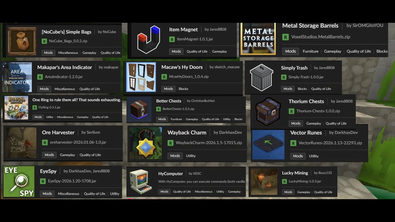 Hytale #8 - Przegląd modów.