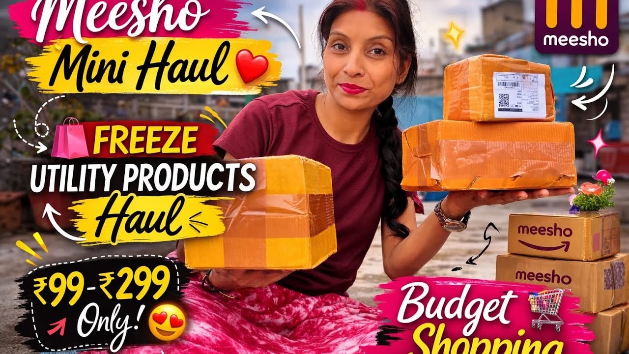 Meesho mini Hall ! Useful freeze utility ! Products! budget shopping hall