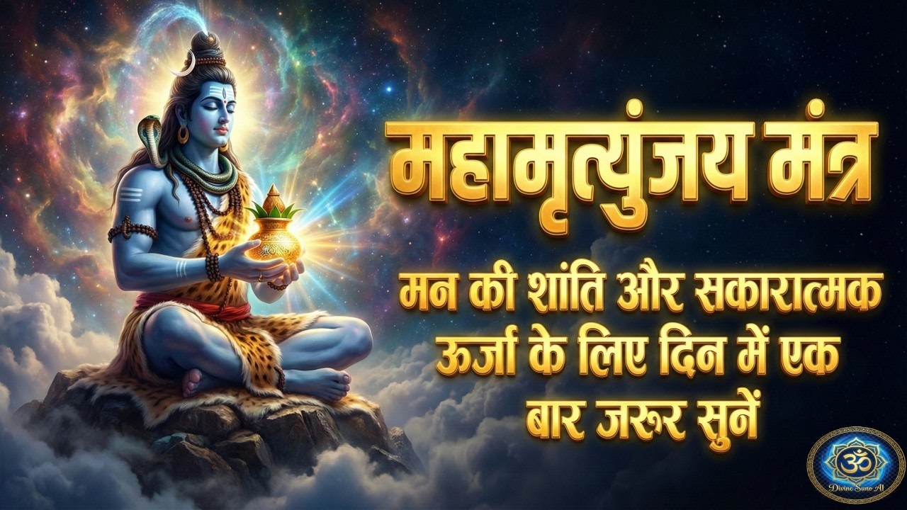 महाशिवरात्रि विशेष | महामृत्युंजय मंत्र | मानसिक शांति और सकारात्मक ऊर्जा पाने के लिए