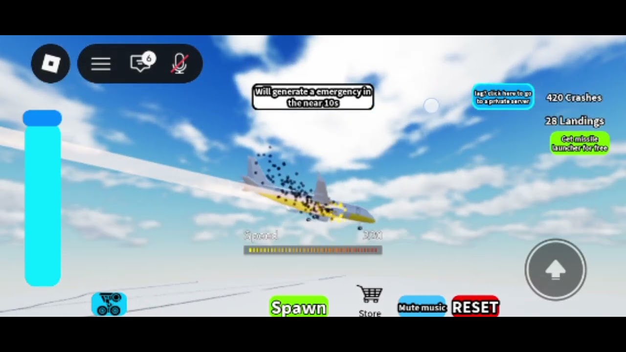 Hypothemical plane crashes