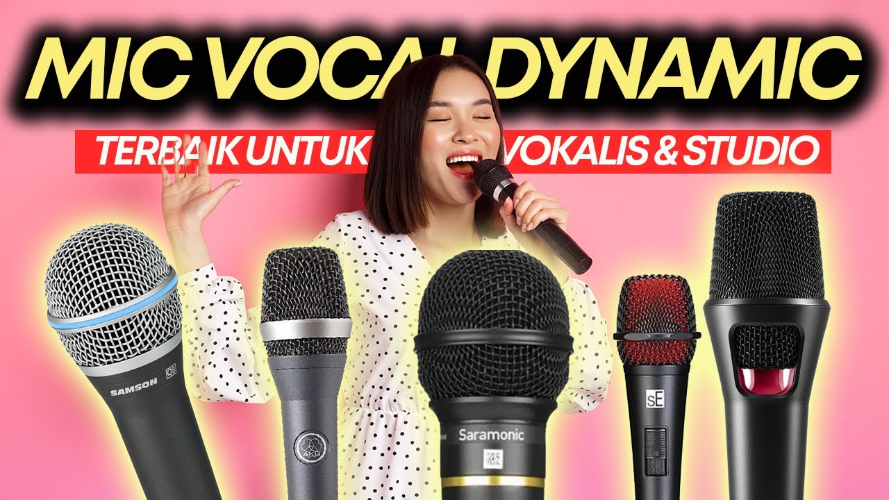 SATU JUTAAN: 7 REKOMENDASI MIC VOCAL DYNAMIC TERBAIK
