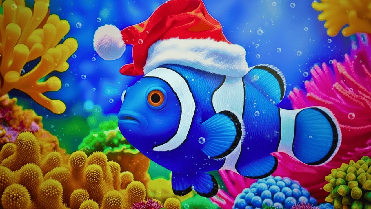 The Best Aquarium 4K Ultra HD 🐠 Stunning Coral Fish & Jellyfish - Relaxing Music for Sleep #10