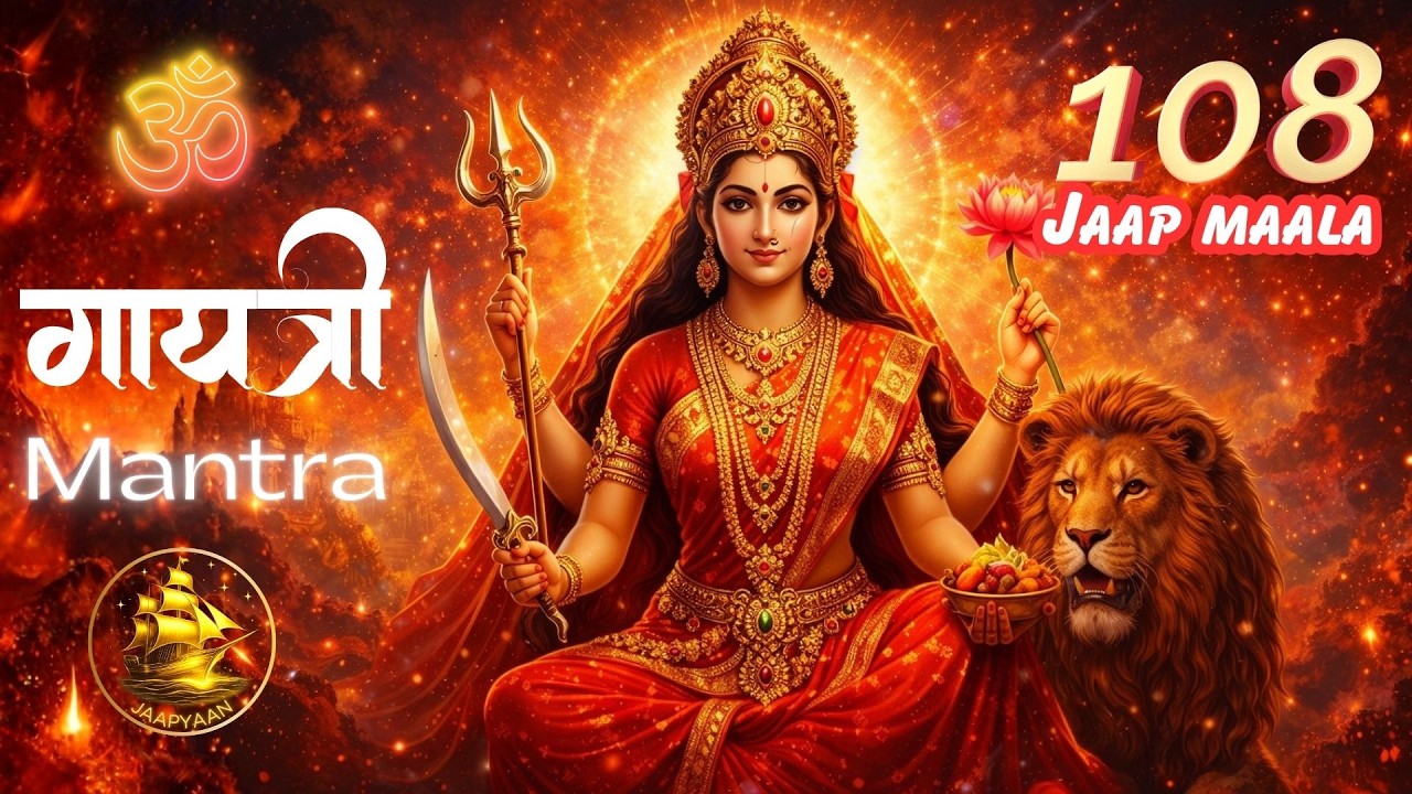 Gayatri Mantra 108 Times | Powerful Jaap Mala for Peace, Protection & Positive Energy