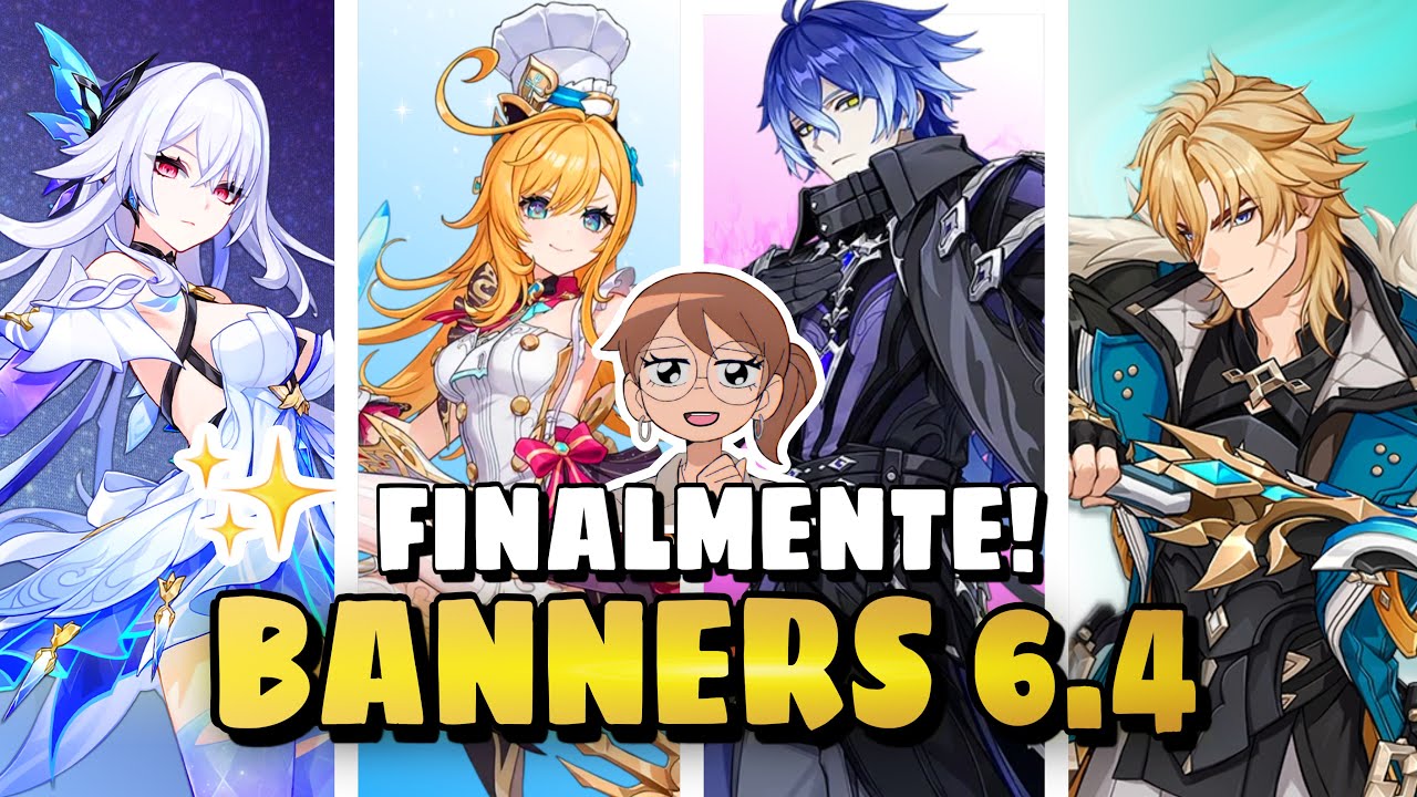 Saíram os personagens da NOVA ATUALIZAÇÃO 6.4 de Genshin Impact
