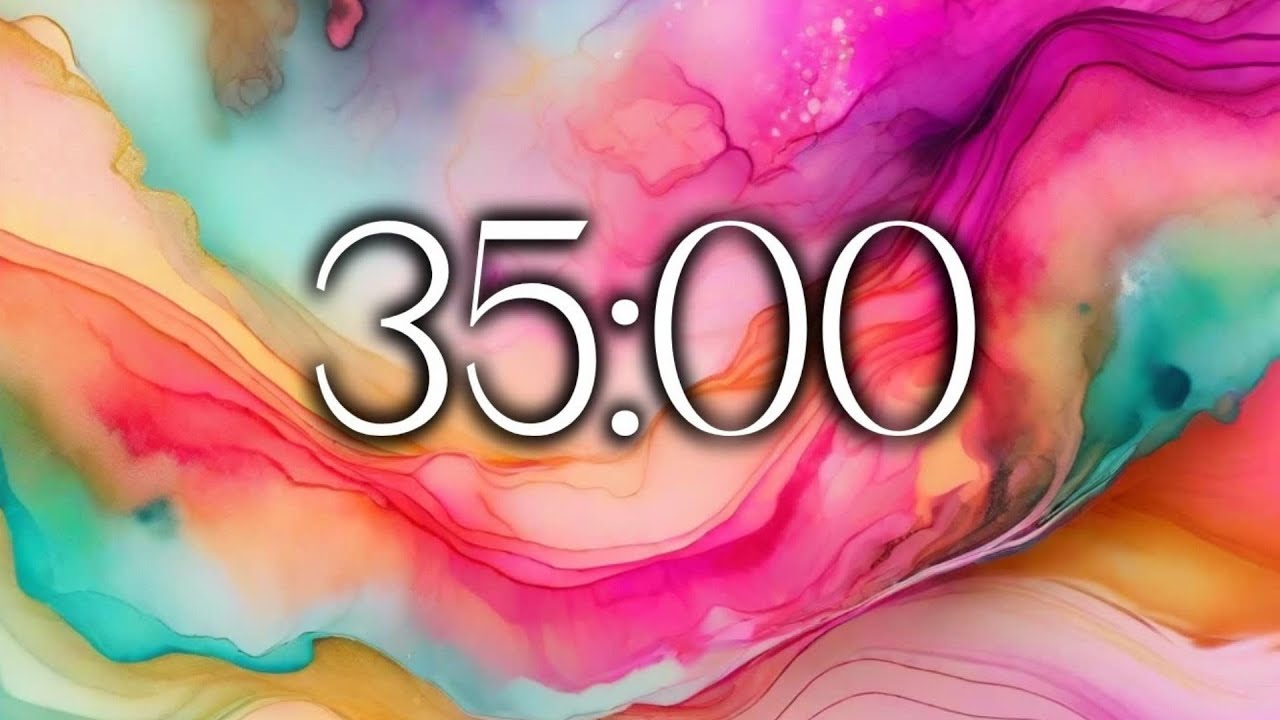 35 minute timer + #Alarm ⏰ | Countdown  with No Music