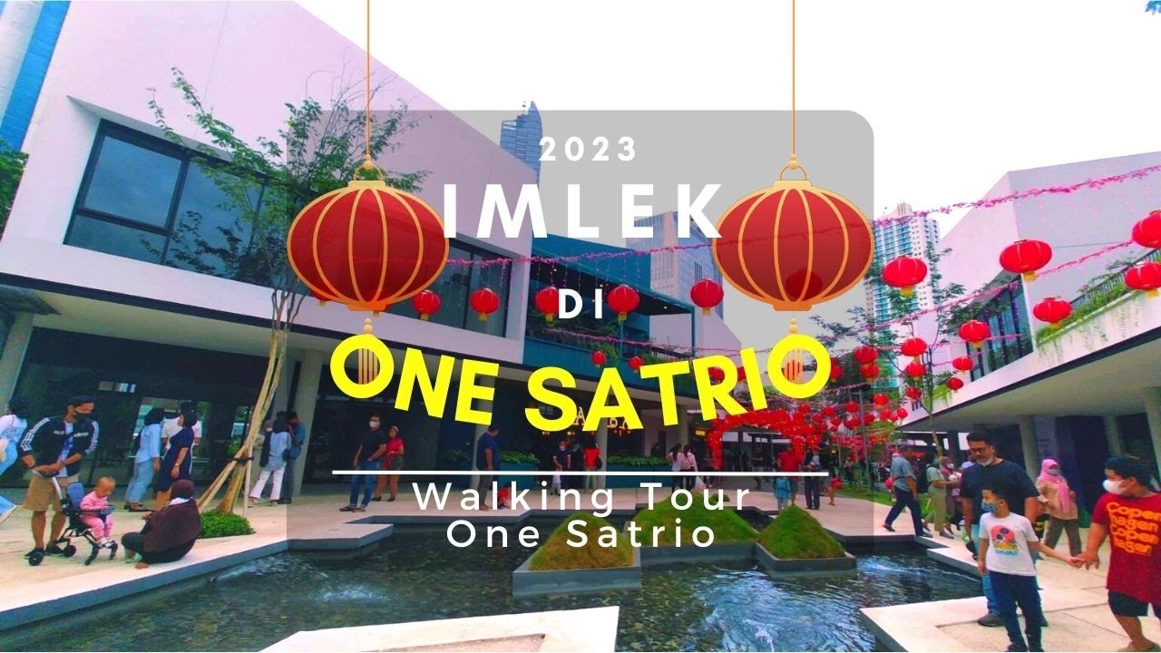 Walking Around One Satrio - Tempat Chill Baru di Kawasan CBD Mega Kuningan