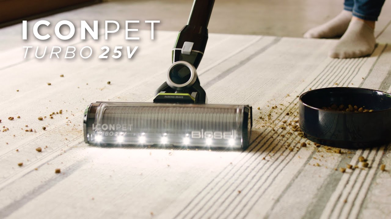 ICONPET&reg; TURBO Cordless Stick Vacuum Feature Overview