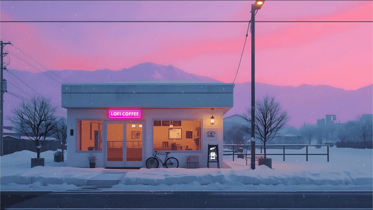 Stop Scrolling. Focus Now ❄️ Winter Cafe Lofi for Deep Study & Work