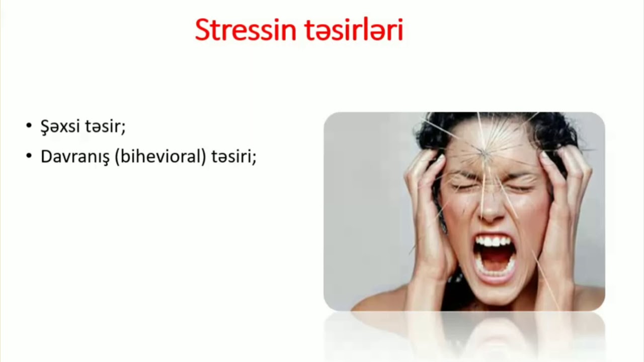 #45 Stressin idarəedilməsi, stressə davamlılıq