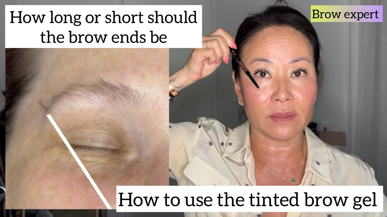 How long or short to make your #brow ends #browgamestrong #browgame #brows #eyebrows #makeup #shorts
