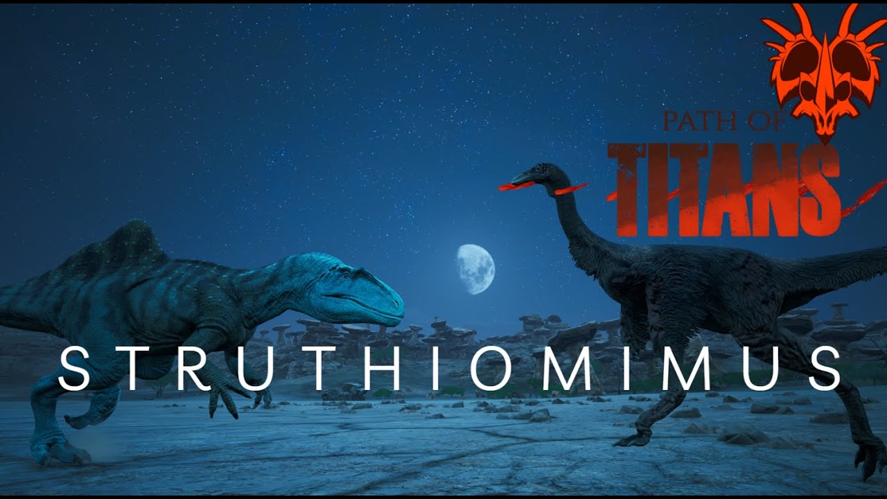 LIfe Of zombie Struthiomimus | PATH OF TITANS #2