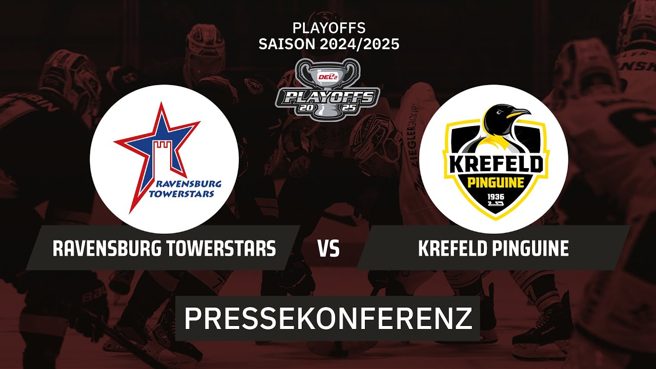 DEL2: Ravensburg Towerstars vs. Krefeld Pinguine I Highlights - Playoffs Spiel 4 | SDTV Eishockey